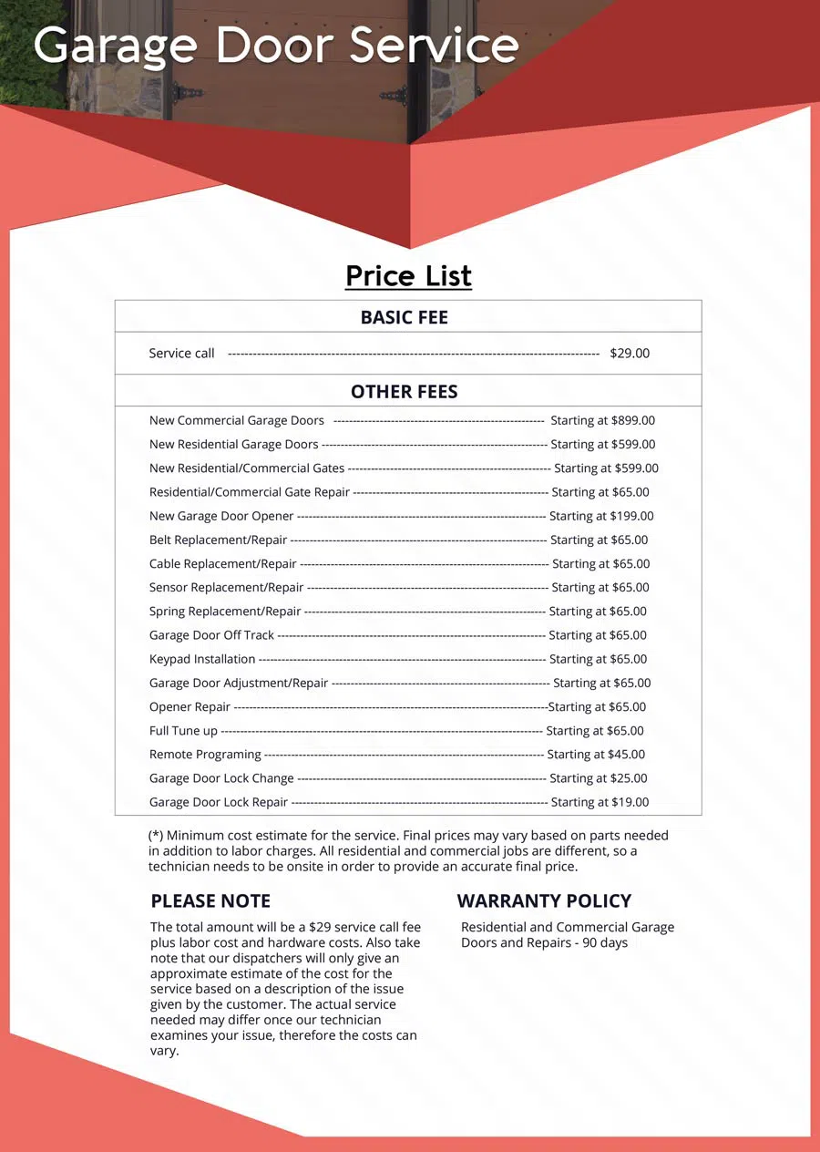 Express Garage Door Repair Service Baltimore, MD 410-803-6742